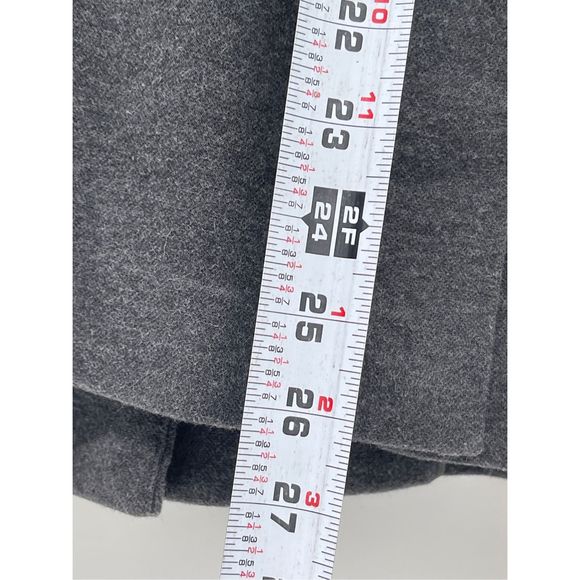 Polo Ralph Lauren Blazer Jacket Double Breasted Women Size‎ 8 Gray Cotton Blend - Picture 6 of 11